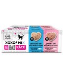 I and Love and You XOXO Salmon & Whitefish Pate Grain-Free Variety Pack Canned Cat Food, 3-oz can, case of 12
