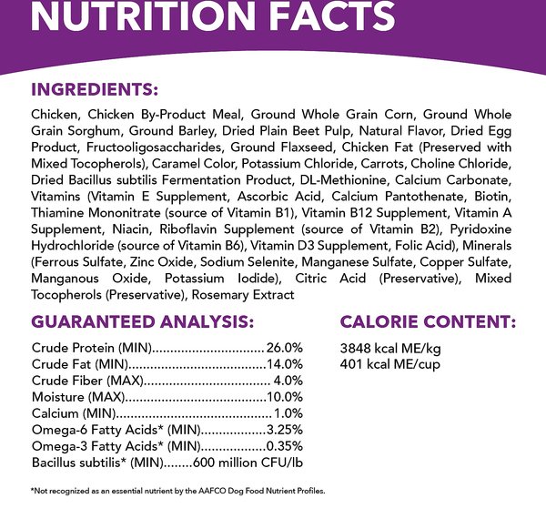 Show full view: Iams Advanced Health Adult Healthy Digestion with Real Chicken Dry Dog Food, 13.5-lb bag slide 7 of 11