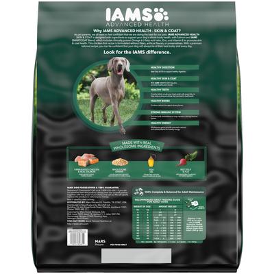 Show full view: Iams Advanced Health Skin & Coat Chicken & Salmon Recipe Dry Food + Cesar Classic Loaf in Sauce Adult Beef Recipe, Filet Mignon, Grilled Chicken, & Porterhouse Steak Flavors Variety Pack Wet Dog Food slide 3 of 9