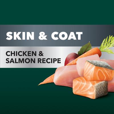 Show full view: Iams Advanced Health Skin & Coat Chicken & Salmon Recipe Dry Food + Cesar Filets in Gravy Beef Flavors Variety Pack Wet Dog Food slide 4 of 9