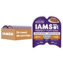 Iams Perfect Portions Healthy Kitten Chicken Recipe Pate Grain-Free Wet Cat Food Trays, 2.6-oz, case of 24