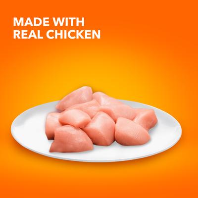 Show full view: Iams Perfect Portions Indoor Adult Chicken Recipe Grain-Free Cuts in Gravy Wet Cat Food Trays, 2.6-oz tray, case of 24 twin-packs slide 4 of 12