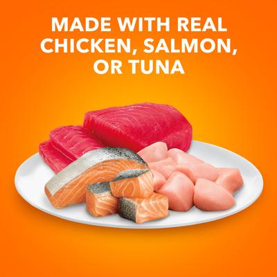 Show full view: Iams Perfect Portions Variety Pack Grain-Free Cuts in Gravy Wet Cat Food, 2.6-oz tray, case of 24 slide 6 of 11