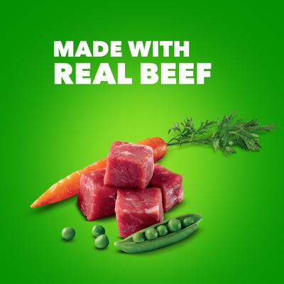 Show full view: Iams Proactive Health Beef Chunks in Gravy Canned Wet Dog Food, 13-oz can, case of 12 slide 4 of 10