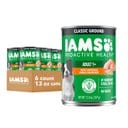 Iams ProActive Health Classic Ground with Chicken & Whole Grain Rice Canned Adult Wet Dog Food, 13-oz can, case of 6