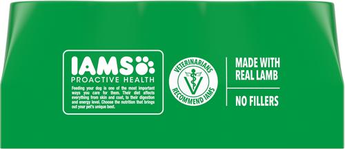 Show full view: Iams ProActive Health Classic Ground with Lamb & Whole Grain Rice Adult Canned Wet Dog Food, 13-oz can, case of 6 slide 3 of 10