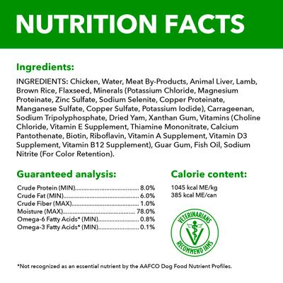 Show full view: Iams ProActive Health Classic Ground with Lamb & Whole Grain Rice Adult Wet Dog Food, 13-oz can, bundle of 24  slide 7 of 11