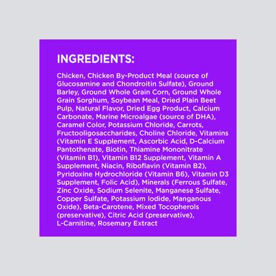 Show full view: Iams Proactive Health Healthy Aging Large Breed Adult Senior with Real Chicken Dry Dog Food, 30-lb bag, bundle of 2 slide 7 of 11