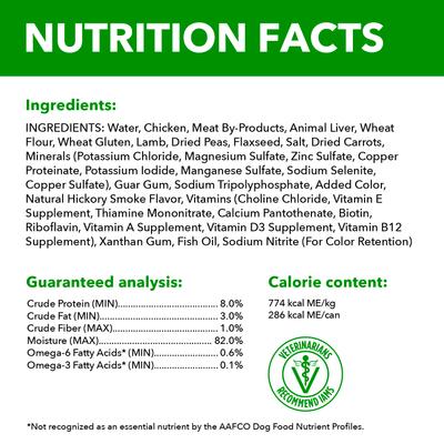Show full view: Iams Proactive Health Lamb Chunks in Gravy Canned Wet Dog Food, 13-oz can, case of 12 slide 6 of 10