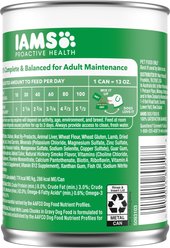 Iams Proactive Health Lamb Chunks in Gravy Canned Wet Dog Food, 13-oz can, case of 12 slide 2 of 8