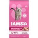 Iams Proactive Health Sensitive Digestion & Skin Turkey Dry Cat Food, 3-lb bag