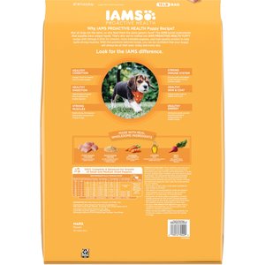 Iams Proactive Health Smart Puppy with Real Chicken Dry Dog Food, 15-lb bag