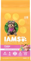 Iams Proactive Health Smart Small Breed Puppy with Real Chicken Dry Dog Food, 14-lb bundle