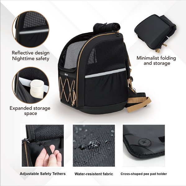 Ibiyaya Champion Large Backpack Dog Carrier