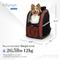 Show in main carousel: Ibiyaya Champion Large Backpack Dog Carrier, Maroon slide 6 of 10