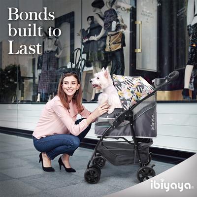 Show full view: Ibiyaya Cloud 9 Dog & Cat Pet Stroller, Mint Green, Small slide 6 of 8