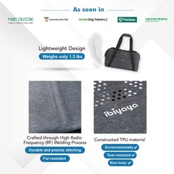 Ibiyaya Dachshund Breezy Wanderer Fur-Free Pet Tote Bag Dog Carrier slide 2 of 9