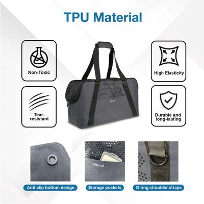 Show full view: Ibiyaya Dachshund Breezy Wanderer Fur-Free Pet Tote Bag Dog Carrier slide 5 of 11