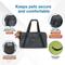 Show in main carousel: Ibiyaya Dachshund Breezy Wanderer Fur-Free Pet Tote Bag Dog Carrier slide 6 of 11