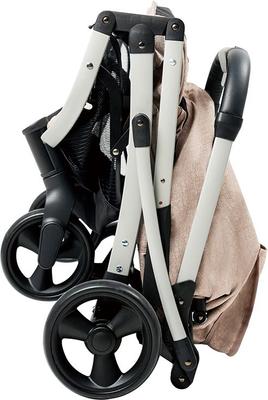 Show full view: Ibiyaya Evolution Speedy Fold Buggy Dog & Cat Stroller, Oatmeal Tan slide 9 of 11