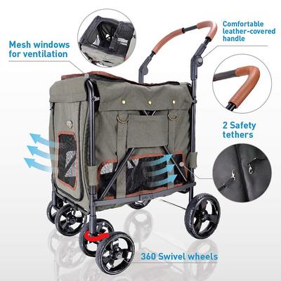 Show full view: Ibiyaya Gentle Giant Dog & Cat Wagon Stroller slide 3 of 9