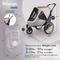Show in main carousel: Ibiyaya Happy Dog & Cat Stroller, Medium, Latte slide 4 of 8