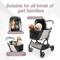 Show in main carousel: Ibiyaya InstaCollapse Detachable Dog & Cat Stroller, Taupe slide 3 of 9