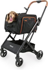 Ibiyaya JetPaw: 3-in-1 Pet Stroller with Removable Airline-Approved Dog Carrier