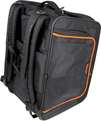 Show full view: Ibiyaya JetPaw Expandable In-Cabin Backpack Dog Carrier, Obsidian Orange slide 8 of 9