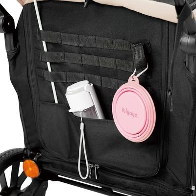 Show full view: Ibiyaya Minika 3-in-1 Dog & Cat Stroller System, Arizona Tan slide 10 of 11