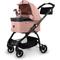 Show in main carousel: Ibiyaya New CLEO Travel System Cat & Dog Stroller, Medium, Coral Pink slide 1 of 9