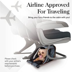 Ibiyaya New Denim Fun Lightweight Pet Backpack Cat & Dog Carrier, Denim, Small slide 2 of 6