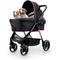 Show in main carousel: Ibiyaya Retro Luxe Cat & Dog Stroller, Large, Black slide 1 of 11