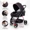 Show in main carousel: Ibiyaya Retro Luxe Cat & Dog Stroller, Large, Black slide 3 of 11
