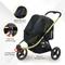 Show in main carousel: Ibiyaya The Beast Dog Jogging Stroller, Jet Black slide 3 of 9