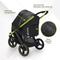 Show in main carousel: Ibiyaya The Beast Dog Jogging Stroller, Jet Black slide 4 of 9