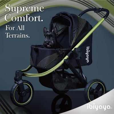 Show full view: Ibiyaya The Beast Dog Jogging Stroller, Jet Black slide 7 of 9