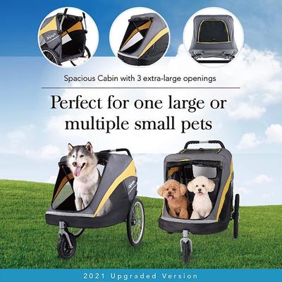 Show full view: Ibiyaya The Hercules Heavy Duty Pro Dog & Cat Stroller slide 6 of 12