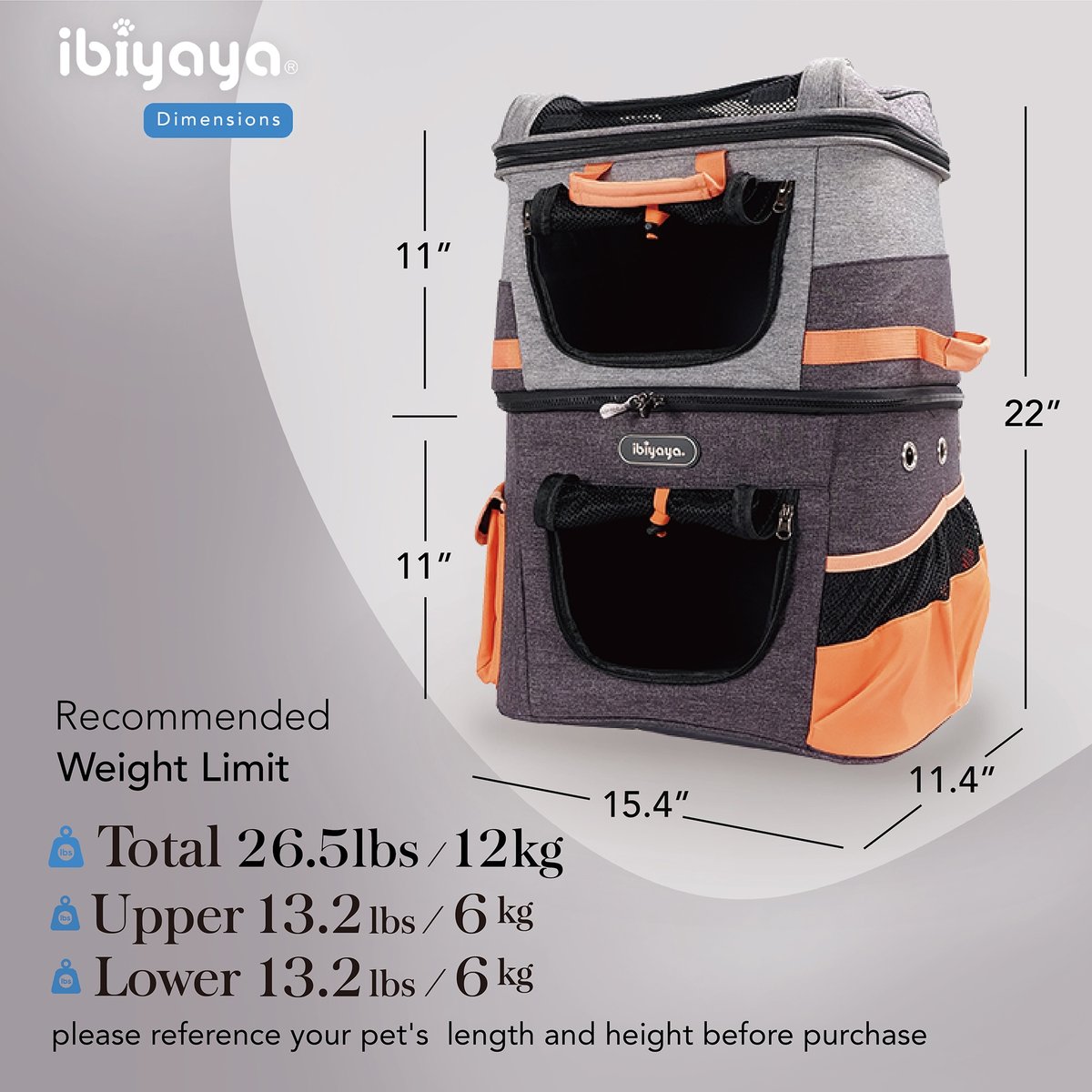 Ibiyaya Adventure Cat Carrier Backpack