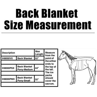 Show full view: Ice Horse Back Horse Blanket slide 3 of 3