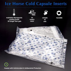 Ice Horse Replacement Cold Inserts, 12 count, 6 x 10-in slide 2 of 2