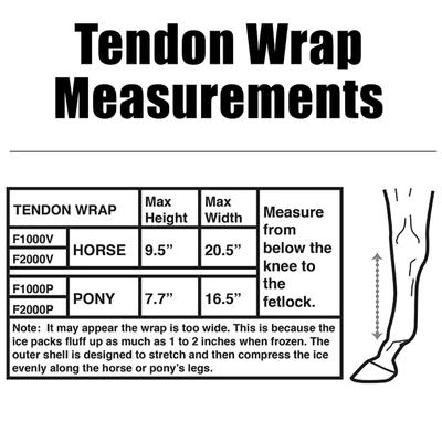 Show full view: Ice Horse Tendon Horse Leg Wrap, 1 count slide 5 of 6