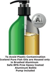 Iceland Pure Pet Products Unscented Pharmaceutical Grade Sardine & Anchovy Oil Liquid Dog & Cat Supplement, 33-fl oz bottle slide 2 of 5