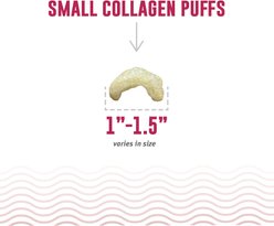 Icelandic+ Beef Collagen Mini Puffs with Fish Crunchy Cat Treats, 0.5-oz bag slide 2 of 3