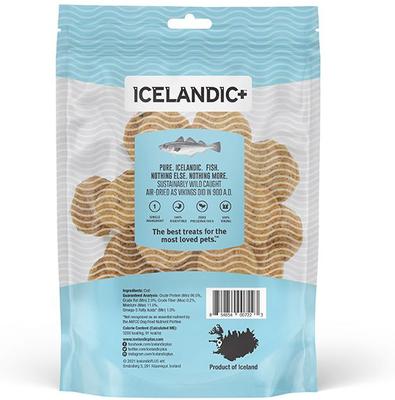 Show full view: Icelandic+ Cod Fish Chips Dog Treat, 2.5-oz bag slide 3 of 6