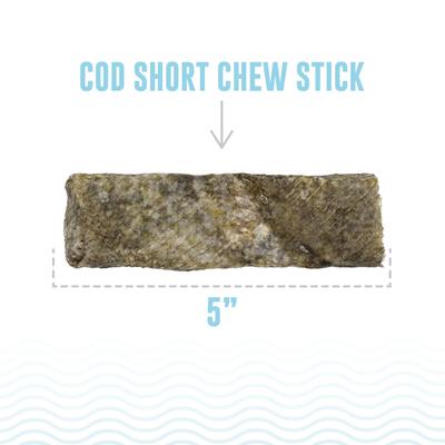 Show full view: Icelandic+ Cod Skin 5-inch Hand Wrapped Natural Dog Chew, 24 count slide 4 of 6