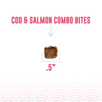 Show full view: Icelandic+ Grain-Free Cod & Salmon Combo Bites Dog Treats, 3-oz bag slide 5 of 7