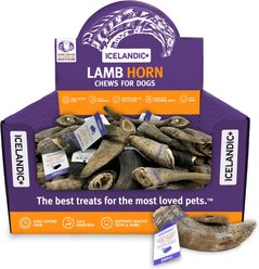 Icelandic+ Lamb Horn with Marrow Dog Chew, 4-in, Small slide 2 of 4