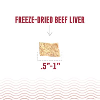 Show full view: Icelandic+ Land & Sea Cod Skin & Beef Liver Freeze-Dried Dog Treats, 2.4-oz bag slide 4 of 8