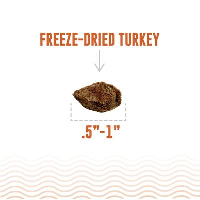 Show full view: Icelandic+ Land & Sea Cod Skin & Turkey Freeze-Dried Dog Treats, 2.4-oz bag slide 4 of 8